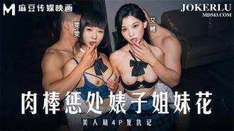  MD-0333 艾鲤 雯雯 肉棒惩处婊子姐妹花 美人局4P复仇记 麻豆传媒映画